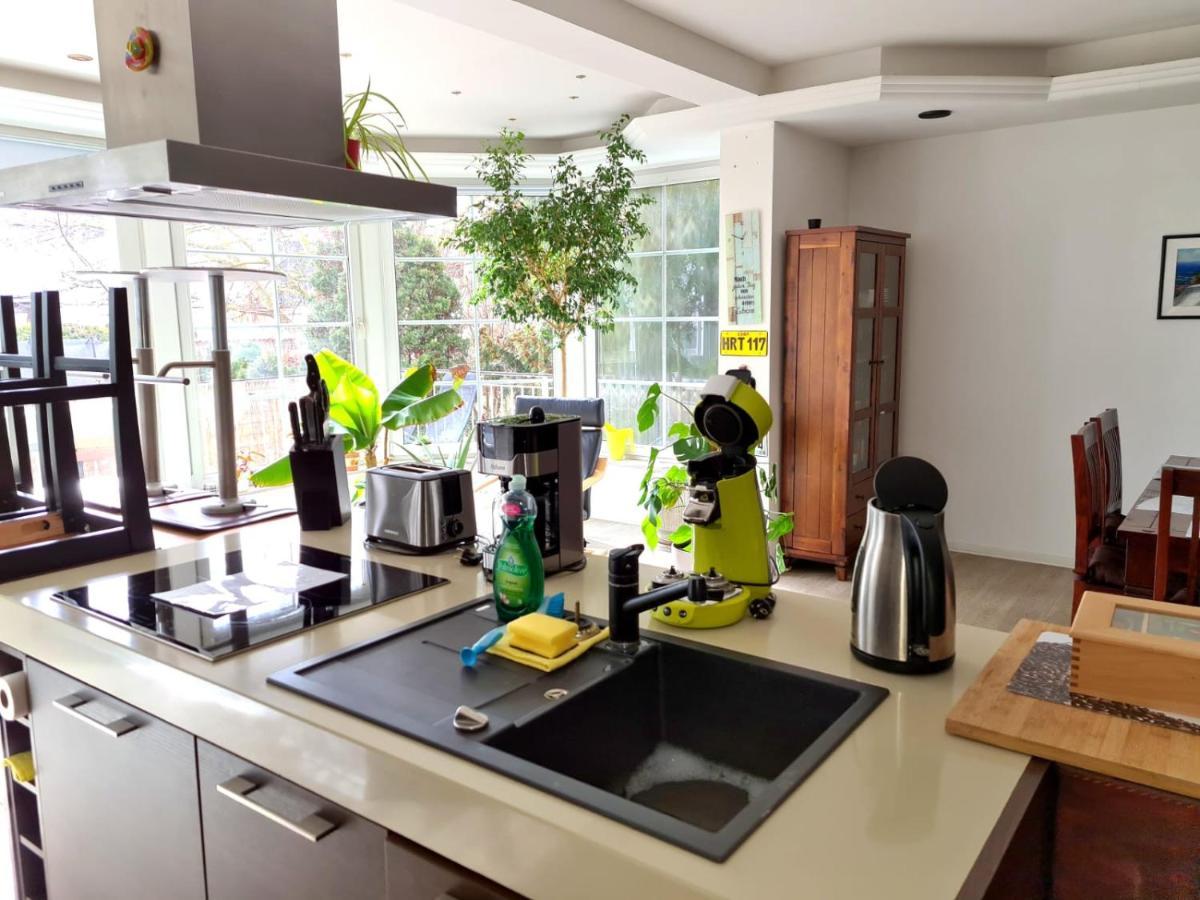 Grosse & Voll Ausgestattete Apartments, Studios, Doppelzimmer, Workspace, Parkplatz, Netflix, Prime & Schnelles Wifi In Ruhiger Lage Mit Garten Rudolstadt Esterno foto