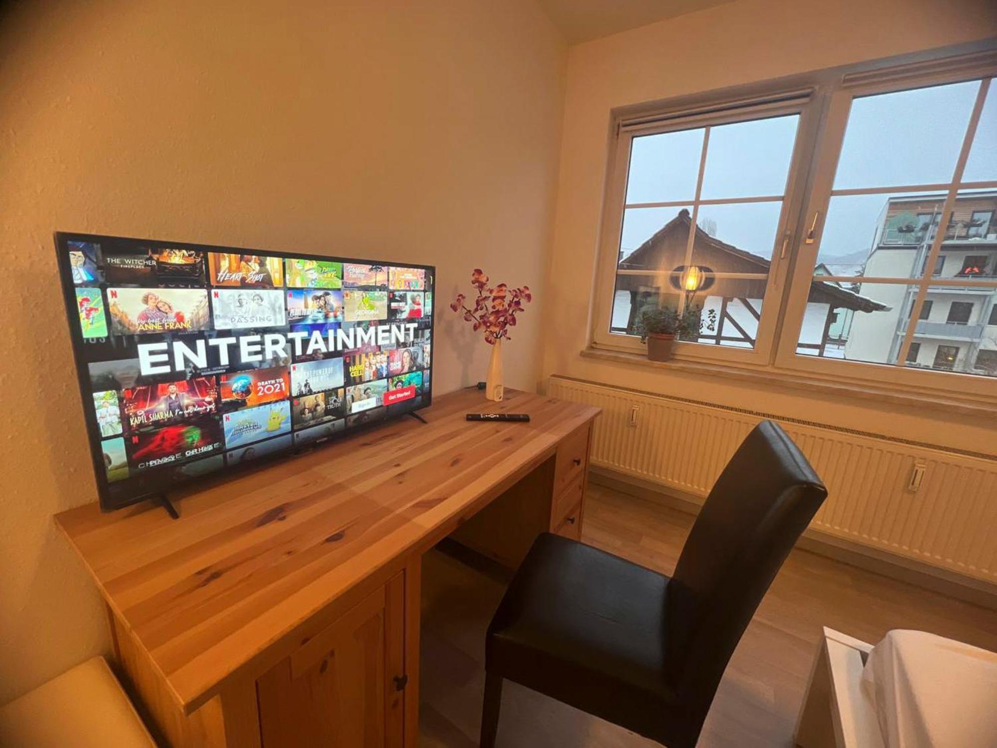 Grosse & Voll Ausgestattete Apartments, Studios, Doppelzimmer, Workspace, Parkplatz, Netflix, Prime & Schnelles Wifi In Ruhiger Lage Mit Garten Rudolstadt Esterno foto